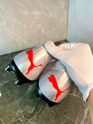 Бутсы Puma Future Z 1.3 FG белый/серый