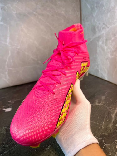 Бутсы Nike Air Zoom Mercurial Superfly IX Elite FG розовые