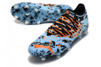 Бутсы Puma Future Z 1.3 FG голубой/оранжевый