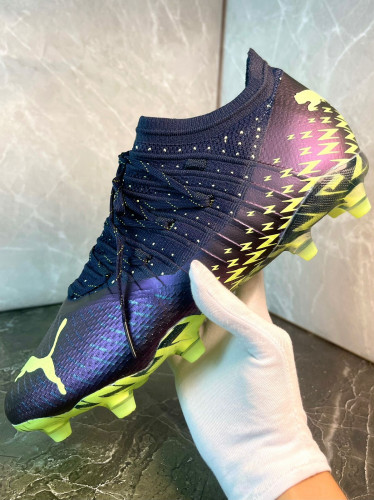 Бутсы Puma Future Z 1.3 FG черный/желтый