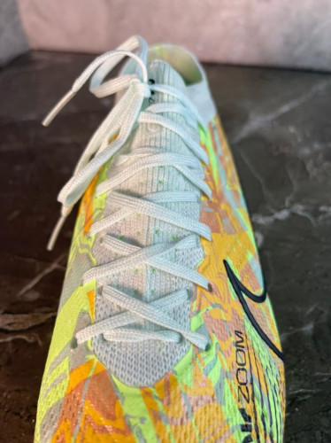 Бутсы Nike Air Zoom Mercurial Vapor 15 Elite FG зеленые