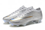 Бутсы Nike Air Zoom Mercurial Vapor 15 Elite FG серебро