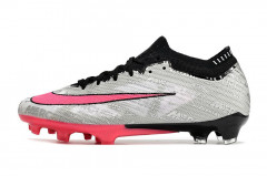 Бутсы Nike Air Zoom Mercurial Vapor 15 Elite FG серый/розовый