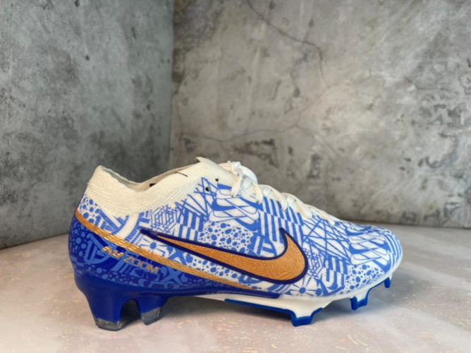 Бутсы Nike Air Zoom Mercurial Vapor 15 Elite FG синие