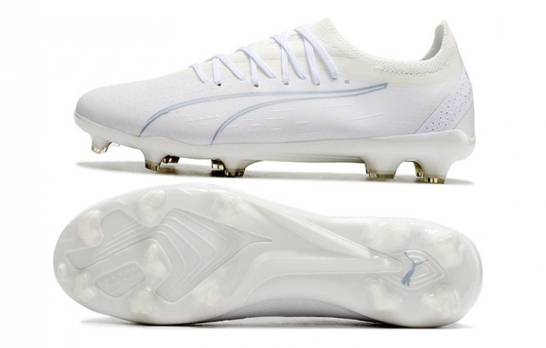 Бутсы Puma Ultra Ultimate FG белые
