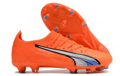 Бутсы Puma Ultra Ultimate FG оранжевые