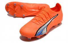 Бутсы Puma Ultra Ultimate FG оранжевые