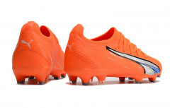 Бутсы Puma Ultra Ultimate FG оранжевые