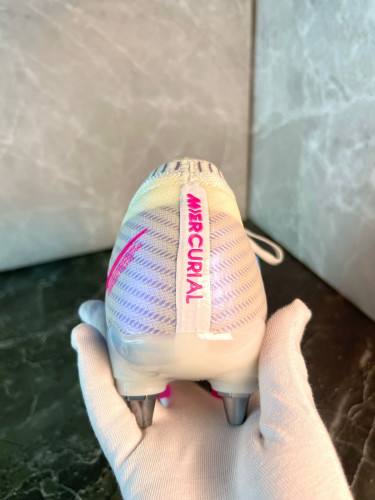 Бутсы Nike Air Zoom Mercurial Vapor 15 Elite SG голубые