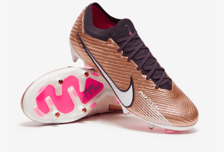 Бутсы Nike Air Zoom Mercurial Vapor XV Elite SG  золотые