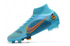 Бутсы Nike Mercurial Superfly 8 FG голубые