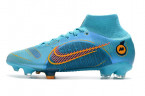 Бутсы Nike Mercurial Superfly 8 FG голубые