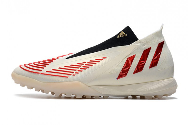 Сороконожки (Шиповки) Adidas Predator Edge1 TF белый/красный