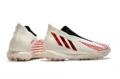 Сороконожки (Шиповки) Adidas Predator Edge1 TF белый/красный