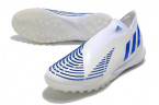 Сороконожки (Шиповки) Adidas Predator Edge1 TF белый/синий
