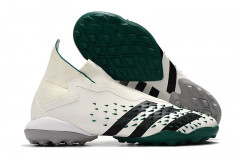 Сороконожки (Шиповки) Adidas Predator Freak + TF зеленые